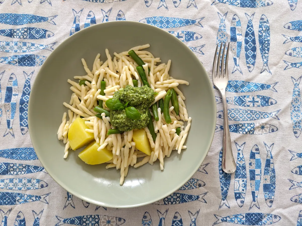 Trofie al pesto
